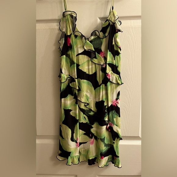 H&M~FLORAL/ TROPICAL~DRESS - Picture 1 of 14